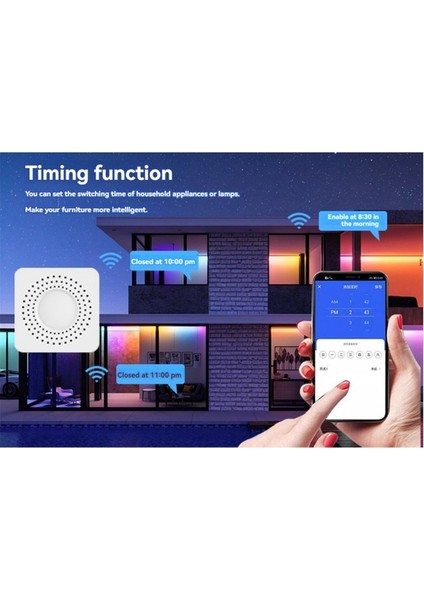 Wifi Röle Anahtar Modülü 10A 3 / 4 Kanal AC100-240V Alexa Home Mini Akıllı Anahtar Modülü ile Çalışır (Yurt Dışından)