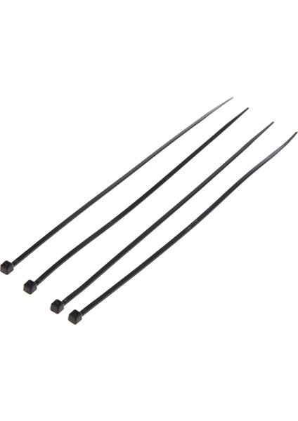 Sodıal(R) 8" Plastik Kablo Bağları 100'LÜ Paket (Siyah) (Yurt Dışından)