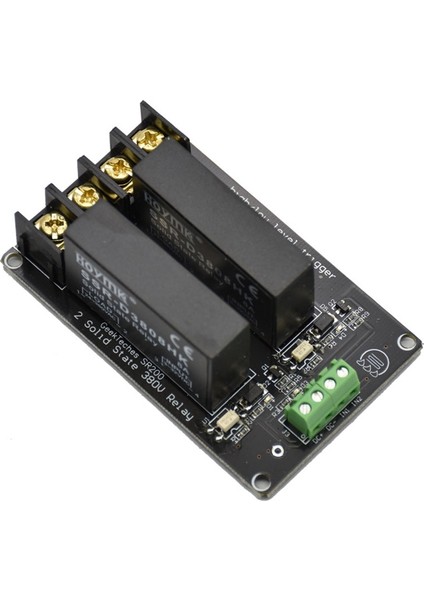 380V 8A 2 Kanal Ssr Kartı Katı Hal Röle Modülü Yüksek Düşük Seviye Hl Tetik Kartı D3808 Arduino Için Kontrol Cihazı (Yurt Dışından)