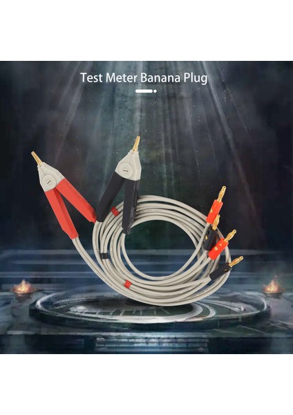 Çift Yalıtımlı Muz Fiş Klipleri Kablo Düşük Direnç Lcr Klip Probu Test Metre Terminali Kelvin Talepleri Yeni (Yurt Dışından) fiyatları