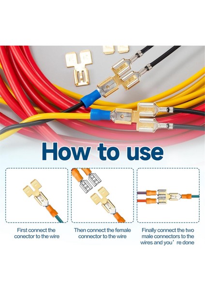 8 Adet Çift Arkalı Kürek Konnektörü Hızlı Bağlantı Kesme Elektrik Iki Yönlü Kablo Terminali Adaptörü Yalıtımsız Erkek Tek (Yurt Dışından) fiyatları