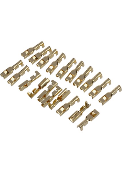 2.8mm Konnektörler Için 20 Adet Dişi Maça Kablo Tel Terminalleri (Yurt Dışından)