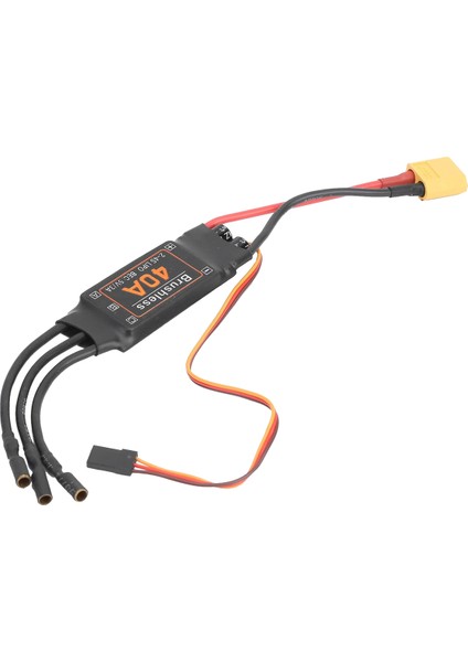 2-4s 40A Fırçasız Esc Drone Uçak Parçaları XT60 Hız Kontrol Motoru Rc Fpv Quadcopter Helikopter Için (Yurt Dışından)