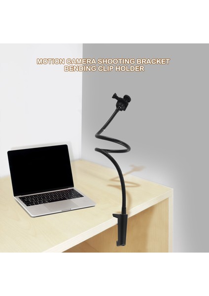 Web Kamerası Standı, Esnek Deveboynu Kolu ve Kelepçeli Yükseltilmiş Web Kamerası Montaj Standı, Logitech Web Kamerası C920,C922,C930 Için Uygun (Yurt Dışından)