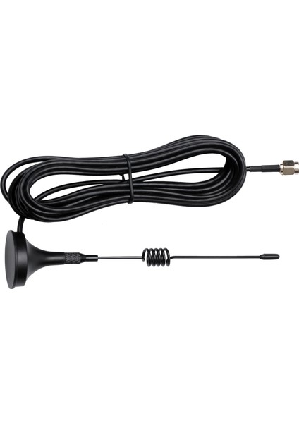 433MHZ 5dbi Anten Gsm Anteni Sma Erkek Konnektör Amatör Radyo Için Manyetik Taban (Yurt Dışından)