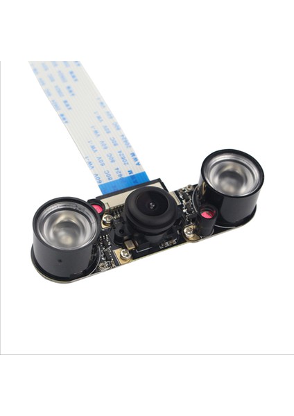 Gece Görüşlü Balık Gözü Kamera 5mp OV5647 130 Derece Odaklı Ayarlanabilir Kamera + Raspberry Pi 3 Model B Plus Için Kılıf (Yurt Dışından) fiyatları