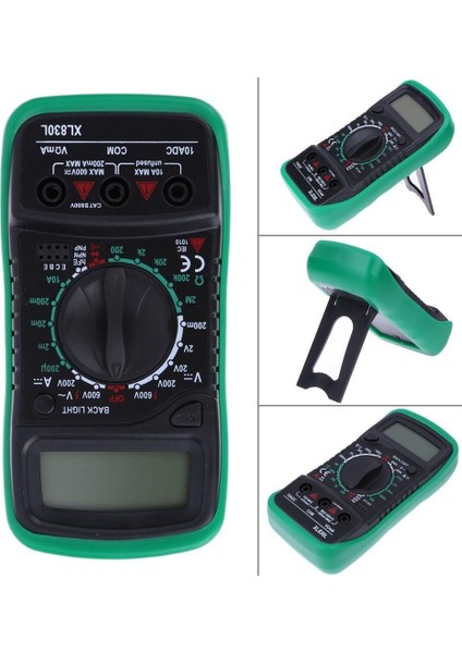 Dijital Multimetre Voltmetre Ampermetre (Yurt Dışından)