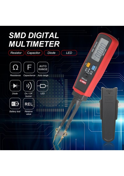 Unı-T Smd Test Cihazı, Rcd Parametre Ölçer ve Otomatik Aralıklı Multimetre (Yurt Dışından)