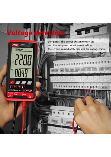 TA804A Dijital Multimetre True Rms Otomatik Ultra Ince Ncv Voltmetre (Yurt Dışından)