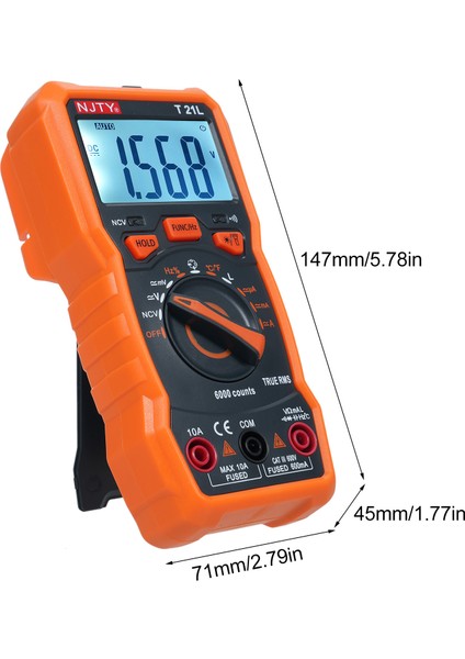 T21L Dijital Multimetre 6000 Sayım Akıllı Yanmaz El Tipi Lcr Test Cihazı (Yurt Dışından) fırsatları