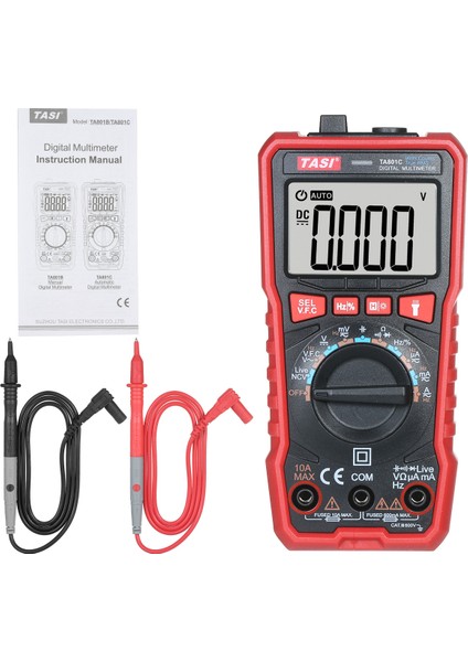 TA801C Gerçek Rms Otomatik Aralık Ncv Dijital Multimetre (Yurt Dışından)