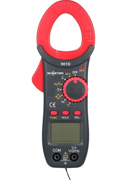RM901D Otomatik Aralıklı Pensli Multimetre 4000 Sayım Ncv (Yurt Dışından)