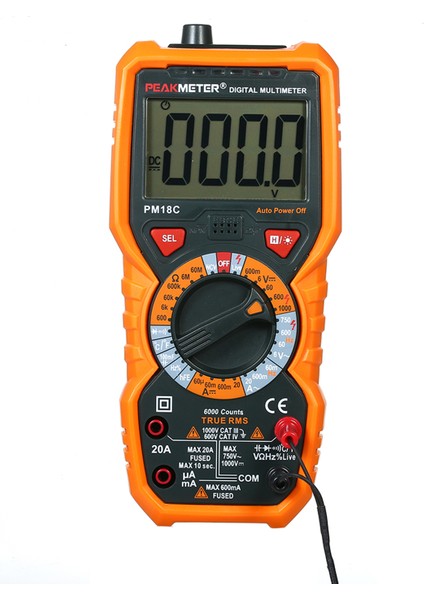 PM18C Gerçek Rms Dijital Multimetre Ncv Canlı Hat Test Cihazı (Yurt Dışından) modelleri