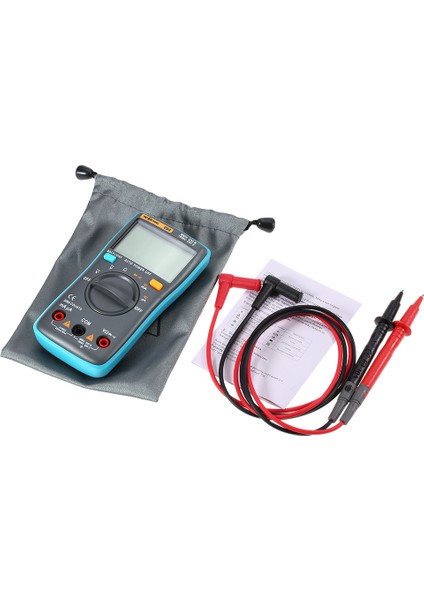 RM098 LCD Ekranlı Otomatik Polarite Algılamalı Dijital Multimetre (Yurt Dışından)