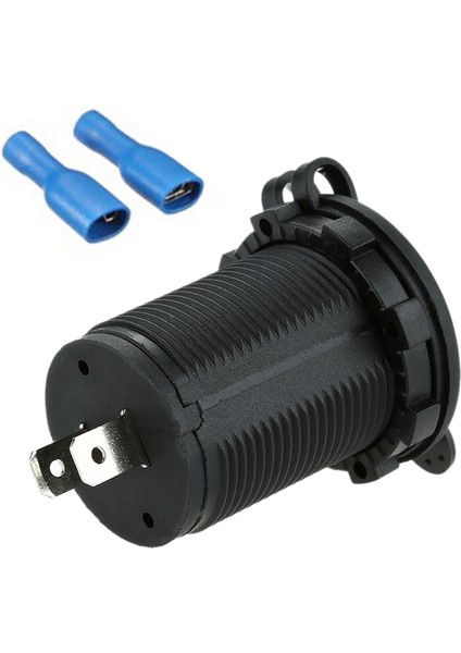 Çift USB 5V/2.1A Araç Şarj Cihazı - Motosiklet, Kamyon, Atv, Tekne (Yurt Dışından) modelleri