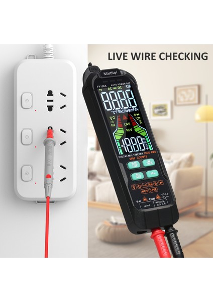 FY158A Taşınabilir Otomatik Aralıklı Dijital Multimetre (Yurt Dışından) indirimleri