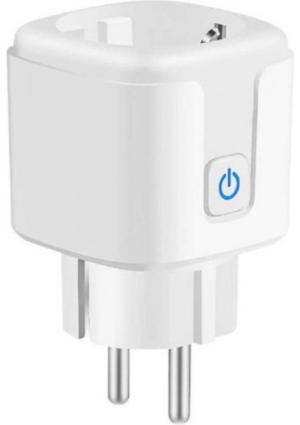 Akıllı Wifi Priz 16A Eu Tuya Alexa Google Ses Kontrolü (Yurt Dışından)