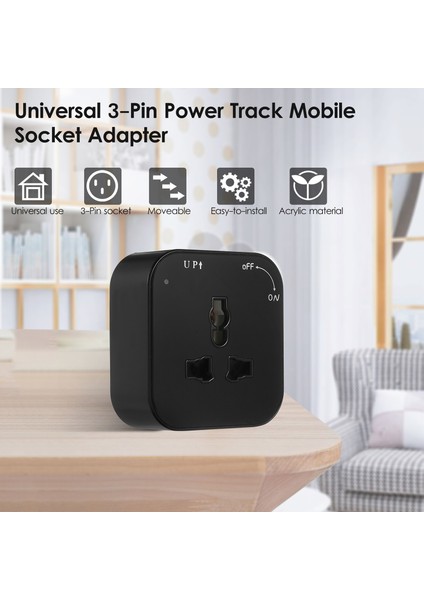 Raylı Priz Çok Amaçlı Mobil Adaptör (Yurt Dışından) fırsatları