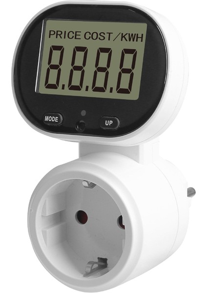 Avrupa Döner Priz LCD Dijital Enerji Ölçer (Yurt Dışından)