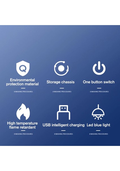 Katlanabilir Seyahat Şarj Aleti 3AC 3usb Usb-C Düz Fiş Beyaz (Yurt Dışından) fırsatları