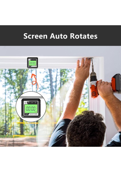 Dijital Açı Ölçer Manyetik Tabanlı LCD Ekran (Yurt Dışından) fırsatları