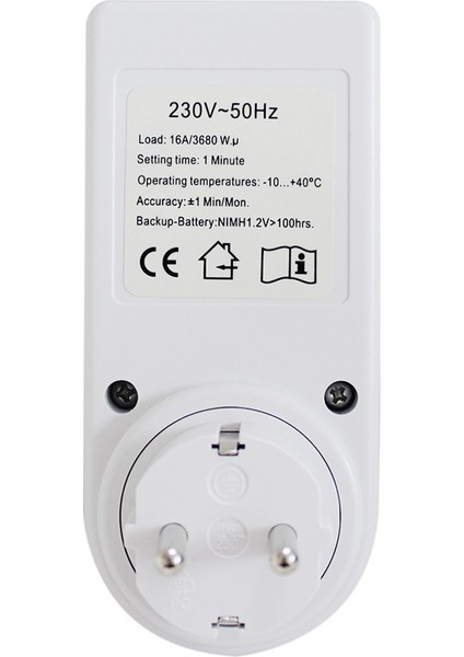 Çok Fonksiyonlu Yaz Otomatik Programlanabilir Zamanlayıcı Priz (Yurt Dışından)