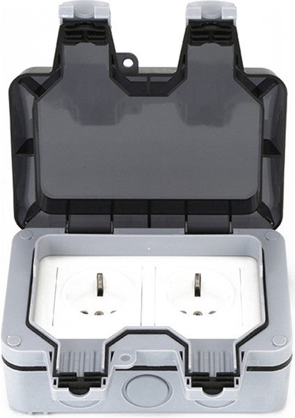Outdoor Duvar Priz IP66 16A Çiftli Topraklı (Yurt Dışından) indirimleri