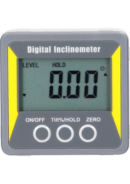 4X90 LCD Taşınabilir Manyetik Açıölçer, Çift Ölçüm Oto Kapama Veri Tutma (Yurt Dışından)
