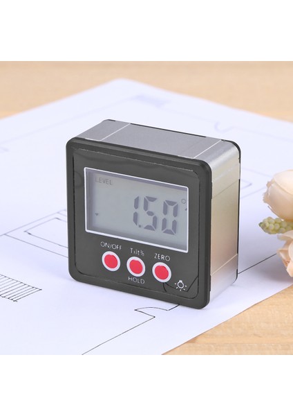 Manyetik Tabanlı Dijital Eğim Ölçer Siyah (Yurt Dışından) fırsatları