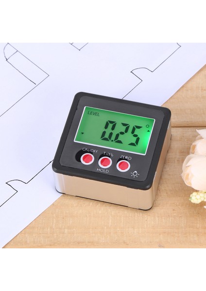 Manyetik Tabanlı Dijital Eğim Ölçer Siyah (Yurt Dışından) indirimleri