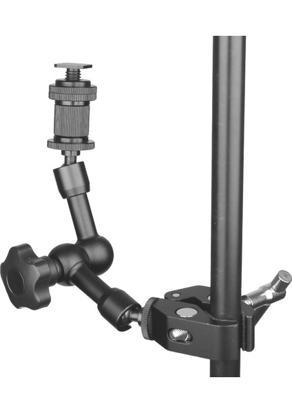Sihirli Kol 7 Inç Eklemli Sürtünme Kolu Süper Kelepçe Ayarlanabilir Çubuk Kelepçe Pense Klipsi 1/4 Inç ve 3/8 Inç Dişli Dslr Kamera Donanımı/lcd Monitör/led (Yurt Dışından)
