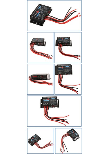 10A 12V IP67 Su Geçirmez Güneş Şarj Kontrol Cihazı Pwm Güneş Kontrol Regülatörü (Yurt Dışından)