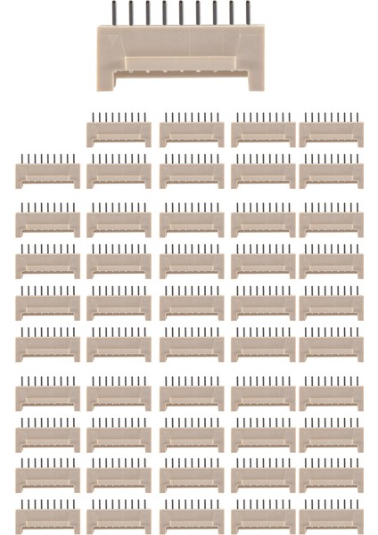 50 Adet Miner Konnektörü 2X9P Erkek Soket Düz Pim Çift Sıra Toka Asic Miner Antminer S9 S9J S9K L3+ Z9MINI Z11 (Yurt Dışından) fiyatları
