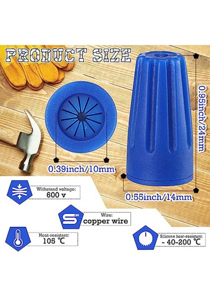 100 Adet Su Geçirmez Tel Elektrik Konnektörleri Dış Mekan Bağlantı Terminali Elektrik Konnektörleri 22AWG-12AWG (Yurt Dışından) fırsatları