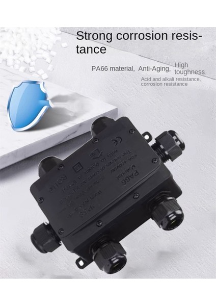 Su Geçirmez Bağlantı Kutusu IP68 Dış Mekan Su Geçirmez Bağlantı Kutusu Terminal IP68 Gömülü Kablolar Için Tasarlanmış-A (Yurt Dışından) modelleri