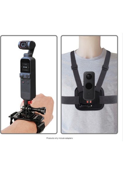 Gopro Serisi Djı INSTA360 Spor Kamera Aksesuarları Için Çok Fonksiyonlu 1/4 Adaptör Arayüzü 1/4 Adaptör, Siyah (Yurt Dışından)