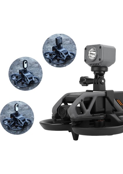Gopro Için Genişletilmiş Adaptör Montaj Tutucu INSTA360 Eylem Kamera Avata Drone Aksesuarları Için Sabit Braket Tabanı (Yurt Dışından)