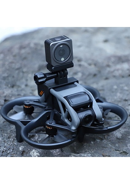 Gopro Için Genişletilmiş Adaptör Montaj Tutucu INSTA360 Eylem Kamera Avata Drone Aksesuarları Için Sabit Braket Tabanı (Yurt Dışından)