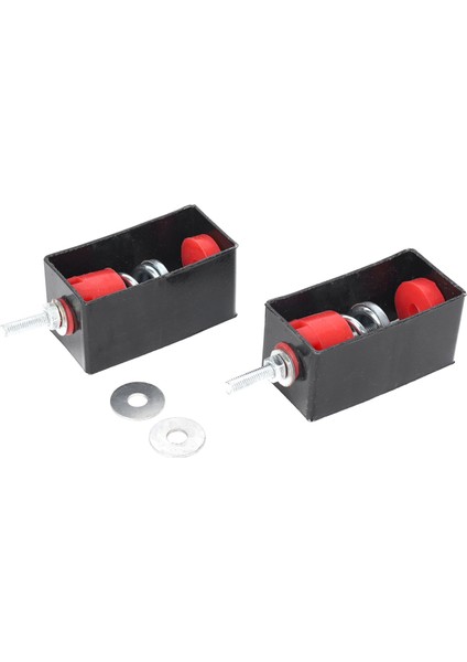 Elastomerik Askı - Yaylı Titreşim Izolatörü - Titreşim Önleyici Tavana Asma Montajlı - Stüdyo, Ev Sineması (2 Paket) (Yurt Dışından)
