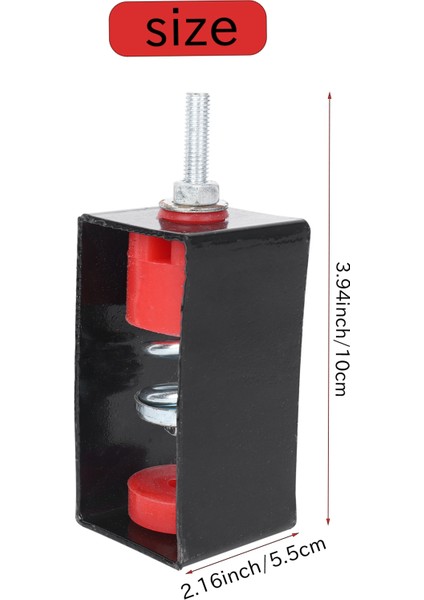 Elastomerik Askı - Yaylı Titreşim Izolatörü - Titreşim Önleyici Tavana Asma Montajlı - Stüdyo, Ev Sineması (2 Paket) (Yurt Dışından) indirimleri