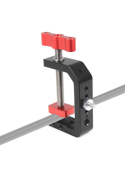 C Kelepçe Kamera Masası Kelepçe Montaj Standı 1/4 3/8 Vida Deliği Kamera Fotoğrafçılığı Video Dolgu Işığı Masaüstü Braketi (Yurt Dışından) fiyatları