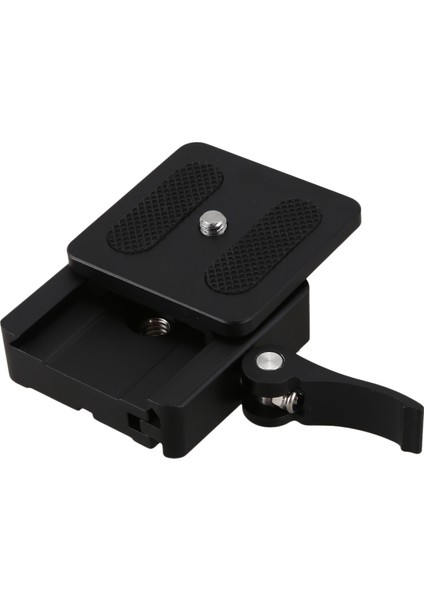Alüminyum 1/4 Inç ve 3/8 Inç Hızlı Çıkarma Plakası + Kelepçe Adaptörü Dağı W/kilit Dslr Kamera Tripod Monopod Topu Kafa Arca Swiss Rrs (Yurt Dışından)