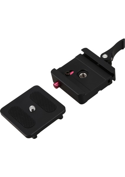 Alüminyum 1/4 Inç ve 3/8 Inç Hızlı Çıkarma Plakası + Kelepçe Adaptörü Dağı W/kilit Dslr Kamera Tripod Monopod Topu Kafa Arca Swiss Rrs (Yurt Dışından)