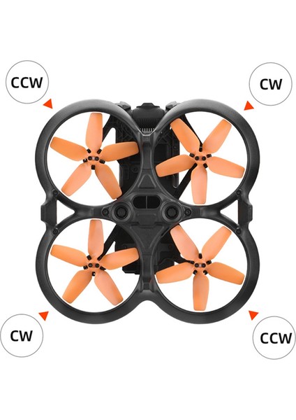 Djı Avata Drone 2925S Için Pervane Destekleri Djı Avata Aksesuarları Için Hafif Kanatlı Fanlar, Mavi (Yurt Dışından) fiyatları