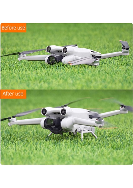Katlanabilir Iniş Takımı Hızlı Bırakma Yüksekliği Uzatılmış Bacak Koruyucusu Için Mini 3/mini 3 Pro Drone Aksesuarı (Yurt Dışından)