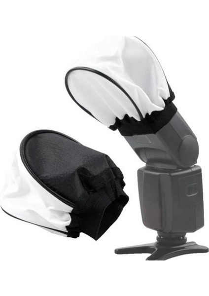 Dslr Kameralar Için 1x Evrensel Softbox Difüzör, Flaş Işığı Hız Işıkları Mini Taşınabilir Yumuşak Kutu (Yurt Dışından) fiyatları