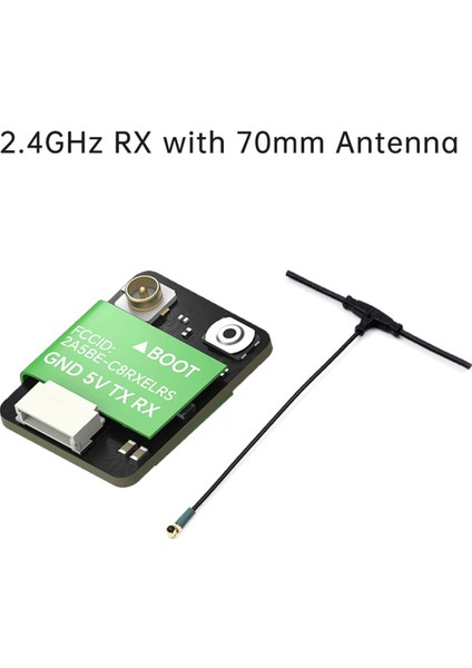 Elrs 2.4ghz Nano Rx Alıcısı Açık Kaynaklı 70MM Antenli Rc Fpv Yarış Drone'u (Yurt Dışından) fırsatları