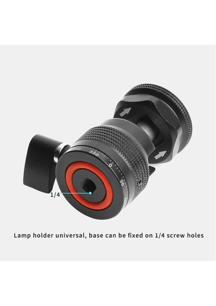 Metal Küçük Kafa Kamera Tripod Aksesuarları Evrensel Küre Kafa Dolgu Işığı Braketi Mini Evrensel (Yurt Dışından) modelleri