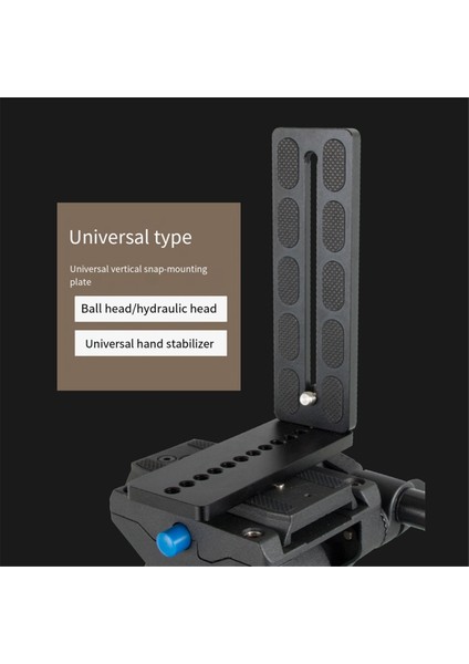 Dikey Çekim L Plaka Dslr Kamera Hızlı Bırakma L Plaka Montaj Braketi Dslr Kamera Tripod Topu Kafa (Yurt Dışından) fırsatları