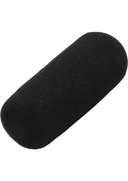 12 cm Mikrofon Miniphone Köpük Sünger Ön Cam Kapak Miniphone Için Siyah (Yurt Dışından)